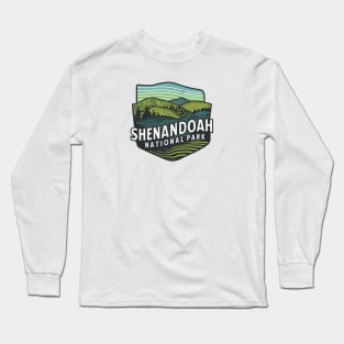 Shenandoah National Park Emblem Long Sleeve T-Shirt